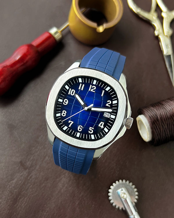 Aquanaut Blue Modded Watch