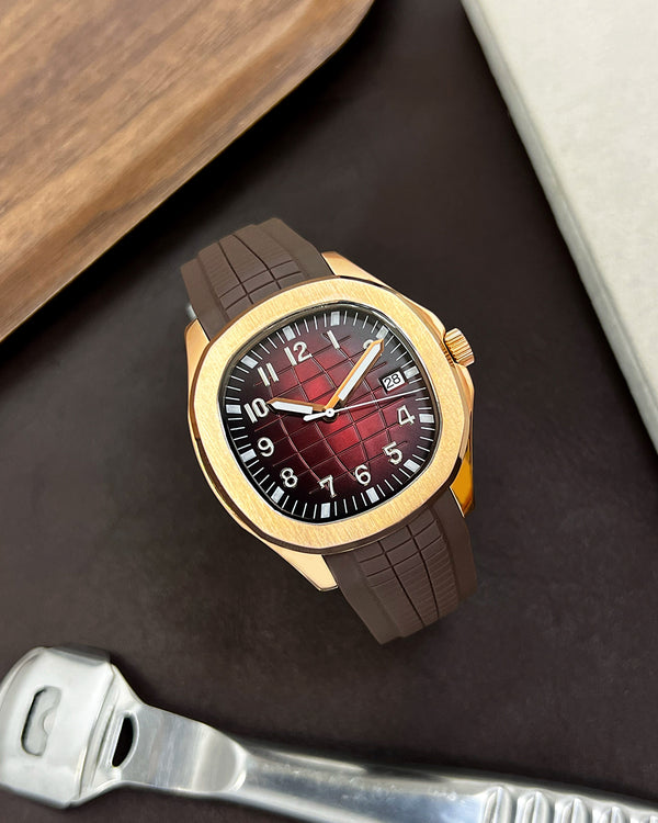 Aquanaut Brown Modded Watch