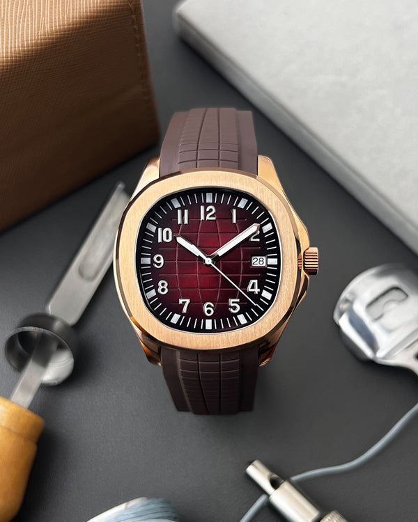 Aquanaut Brown Modded Watch
