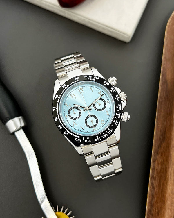 Daytona 'Arabic Ice Blue' Modded Watch