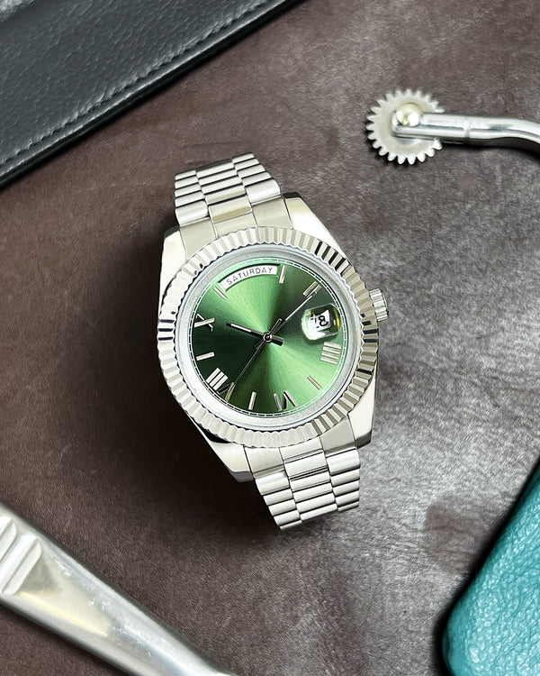 Daydate Olive Modded Watch