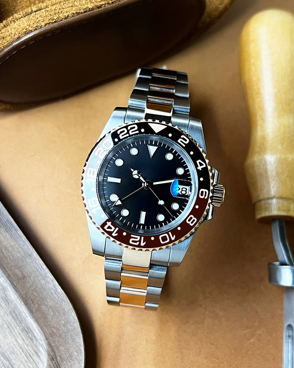 GMT 'Root Beer' Modded Watch