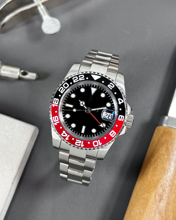 GMT 'Coke' Modded Watch