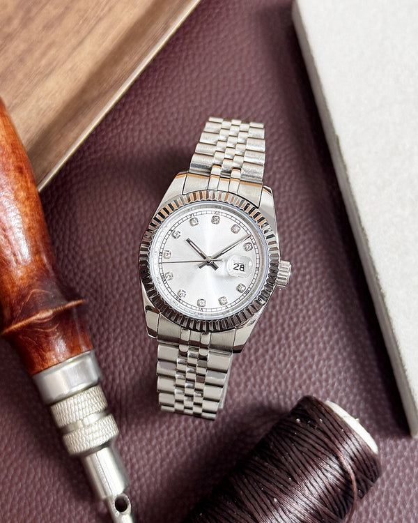 Lady Datejust White Modded Watch