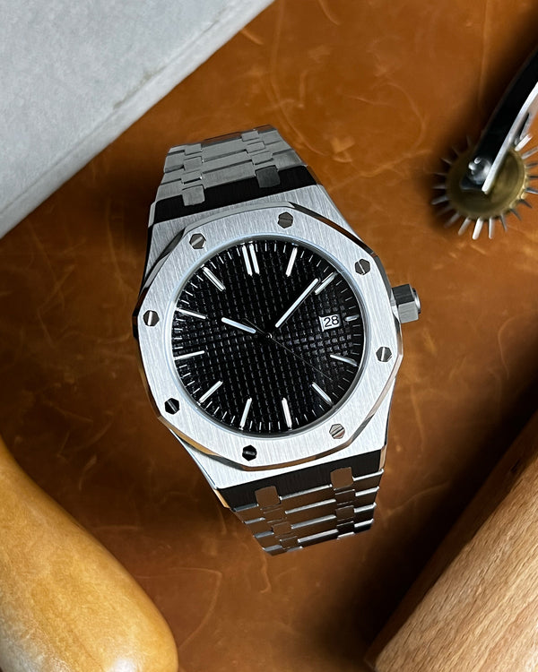 Royal Oak Black Modded Watch