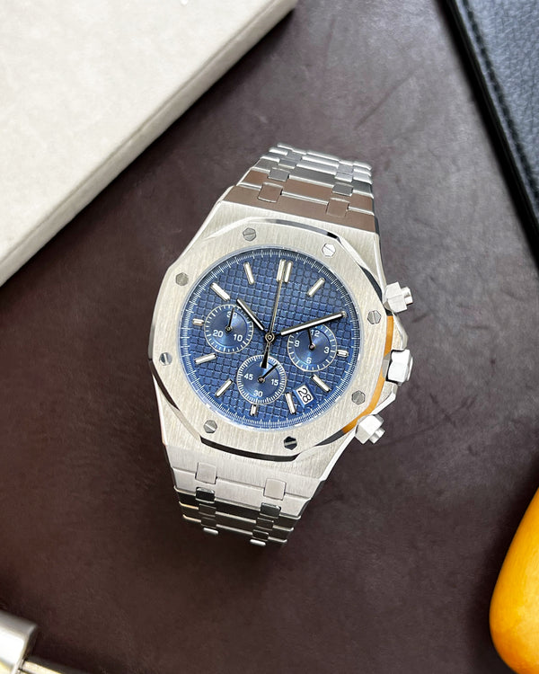 Royal Oak Chronograph Blue Modded Watch