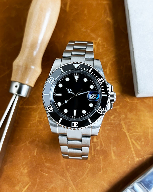 Submariner Black Modded Watch